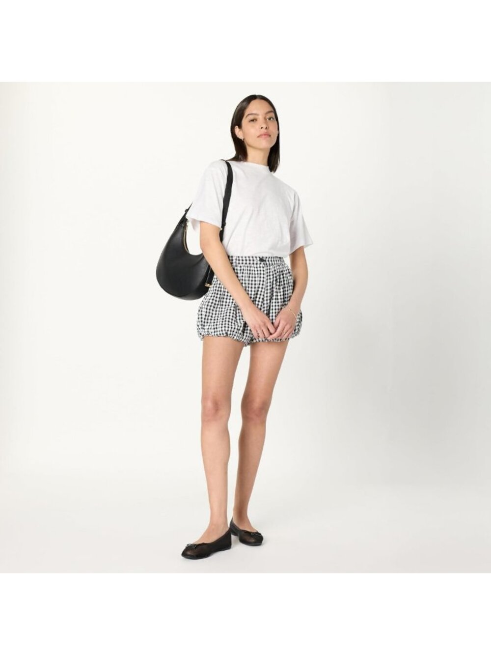 Cotton Mini Bloomer Shorts for Women | Lightweight, Comfy, Casual Summer Style - Picture 3 of 4